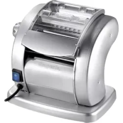 Imperia PastaPresto Gourmet Silbergrau - Elektrische Nudelmaschine aus Edelstahl