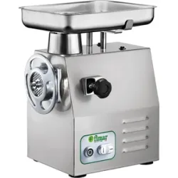 Fimar 22RG  Elektro-Fleischwolf  230 V  1,5 PS  Mahlwerk aus Aluminium  Mit Rückwärtslauf