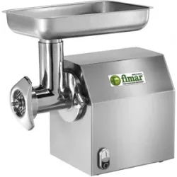 Fimar TC12C  Elektrischer Fleischwolf  400 V  1 PS  Schneideinheit aus Edelstahl  Ohne Rückwärtslauf