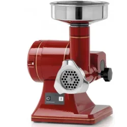 Fama Industrie FAMA TS8R RETRO - elektrischer Fleischwolf - Schneideeinheit aus Aluminium - 230V
