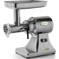 Fama Industrie FAMA TSK22 UNIKO - Elektrischer Fleischwolf - Gehäuse aus Aluminium - Schneideeinheit aus Edelstahl - 400 V