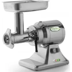 Fama Industrie FAMA TSK12 UNIKO - Elektrischer Fleischwolf  - Gehäuse aus Aluminium - Schneideeinheit aus Edelstahl - 400 V