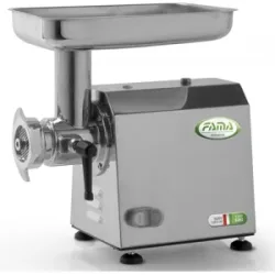 Fama Industrie FAMA TI12 - Elektrischer Fleischwolf  - Gehäuse und Schneideeinheit aus Edelstahl - 230V
