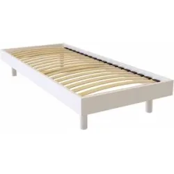 ABC MEUBLES Lattenrost 80x200 Kit Noé - Weiß
