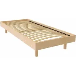 ABC MEUBLES Lattenrost 80x200 Kit Noé - Roh (ohne Lack)