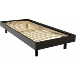 ABC MEUBLES Lattenrost 90x190 Kit Noé - Schwarz