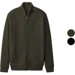 ESMARA MEN Herren Grobstrickjacke