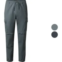 ESMARA MEN Herren Cargohose, mit Ripstop-Muster