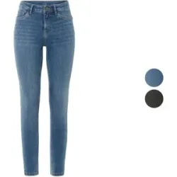ESMARA® Damen Jeans, Super Skinny Fit, normale Leibhöhe