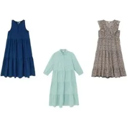S. Oliver QS BY S.OLIVER Damen Kleid, leger geschnitten