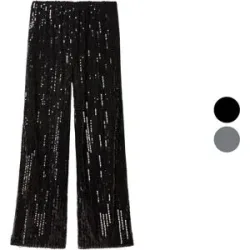 ESMARA® Damen Pailletten-Hose