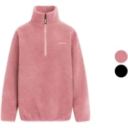 BENCH Damen Pullover mit Reißverschlusss