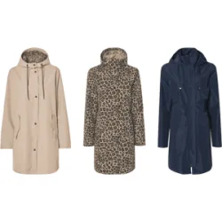 ESMARA® Damen Trenchcoat, wasserabweisendes Obermaterial