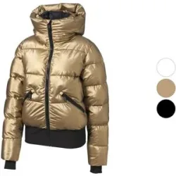 CRIVIT Damen Skijacke, im trendigen Cropped-Schnitt