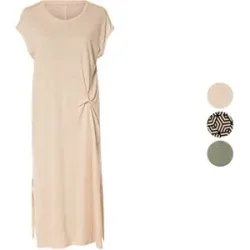 ESMARA® Damen Kleid mit Leinen