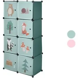 LUPILU® Kinder-Steckregal, 74 x 36 x 144 cm