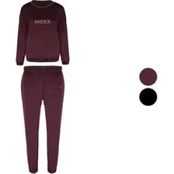 MEXX Damen Fleece-Pyjama, 2-teilig