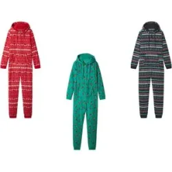 ESMARA® Damen Fleece-Jumpsuit