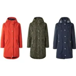 ESMARA® Damen Regentrenchcoat, mit umweltfreundlicher Imprägnierung