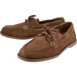 SANSIBAR Herren Leder-Bootsschuhe