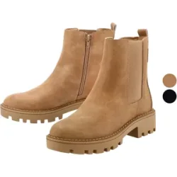 ESMARA® Damen Stiefeletten, mit seitlichem Elastikeinsatz