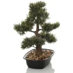 HJH OFFICE Kunstpflanze / Kunstbaum BONSAI 44 cm