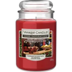 YANKEE CANDLE Duftkerze Large Jar Festive Wonderland Glas 538g