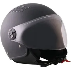 Alpha MOTORS Jethelm Pro schwarz