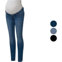 ESMARA® Damen Umstandsjeans, Skinny Fit, niedrige Leibhöhe