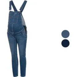 ESMARA® Damen Umstands-Latzhose, Skinny Fit, mit längenverstellbaren Trägern