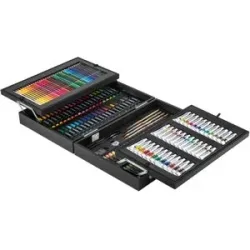 CRELANDO® Malkoffer mit Farben Premium