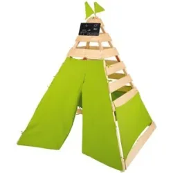 PLAYTIVE Spielzelt Tipi, einfacher und schneller Aufbau