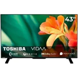 Toshiba 43UV2363DA Fernseher 43 Zoll Smart TV VIDAA 4K UHD, HDR, Triple-Tuner, LED TV