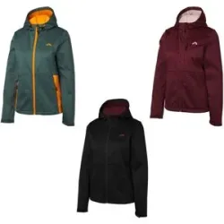 CRIVIT Damen Softshelljacke aus 3-lagigem Softshell-Material