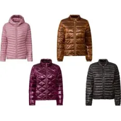ESMARA® Damen Jacke mit wärmender, leichter High-Loft-Wattierung