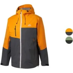 CRIVIT Herren Funktionsjacke, atmungsaktiv, wind- und wasserdicht