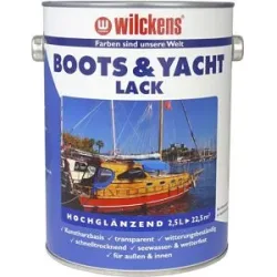 WILCKENS Boots- und Yachtlack, 2,5 Liter, hochglänzend