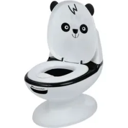 BEBECONFORT Mini Panda Toilette, mit Spülgeräuschen