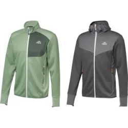 CRIVIT Herren Funktionsjacke, mit geruchsneutraler Technologie HeiQ Mint