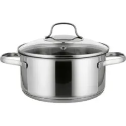 SILVERCREST® Premium-Edelstahltopf, Ø 20 cm