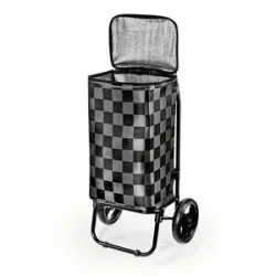 EASYMAXX Einkaufstrolley faltbar,  52 l