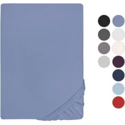 BIBERNA Premium Jersey-Elasthan Spannbettlaken