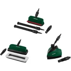 PARKSIDE® Hochdruckreiniger Aufsätze Flächenbesen/ Fassaden u. Glas/ Dreiecksbürste