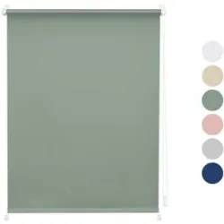 LICHTBLICK Rollo Klemmfix, ohne Bohren, verspannt, Verdunkelung, ab 45 x 150 cm