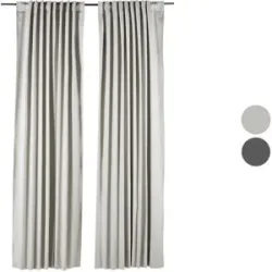 LIVARNO® Blackout-Vorhangschal-Set, 2-teilig