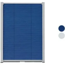 LIVARNO HOME Thermo Plissee Teleskop für Velux-Dachfenster 49,4 x 75-118 cm