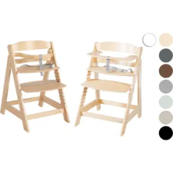 roba Hochstuhl »Sit Up«, Treppenhochstuhl aus Holz