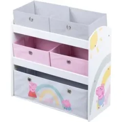 ROBA Spielregal »Peppa Pig«, mit Stoffboxen