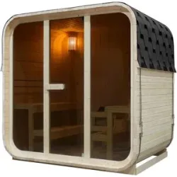 ARTSAUNA Cube Fasssauna »Fjora«, aus Fichtenholz