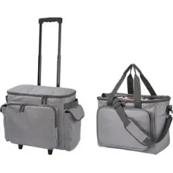 TOPMOVE® Aufbewahrungstasche / Nähmaschinen-Trolley, grau